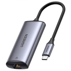 Сетевой адаптер UGREEN CM275 USB-C to 2.5 Gigabit Ethernet Adapter Grey (70446) фото