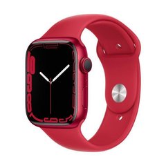 Смарт-часы Apple Watch Series 7 GPS 41mm PRODUCT RED Aluminum Case With PRODUCT RED Sport Band (MKN23) фото