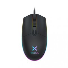 Мышь компьютерная Vinga MSG-100 Black