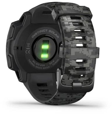 Смарт-годинник Garmin Instinct Solar Graphite Camo (010-02293-05/010-02293-15) фото