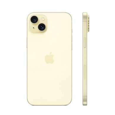Смартфон Apple iPhone 15 Plus 128GB eSIM Yellow (MTXU3) фото