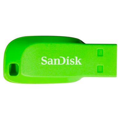 Flash пам'ять SanDisk 16 GB Flash Drive USB USB Cruzer Blade Green (SDCZ50C-016G-B35GE) фото