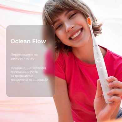 Електричні зубні щітки Oclean Flow Sonic Electric Toothbrush White фото