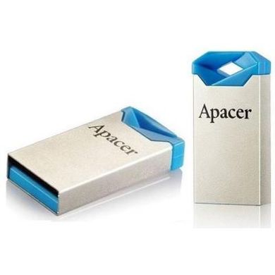 Flash память Apacer 64 GB AH111 USB 2.0 Blue (AP64GAH111U-1) фото