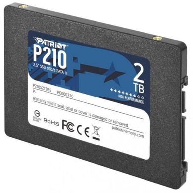 SSD накопичувач PATRIOT P210 2 TB (P210S2TB25) фото