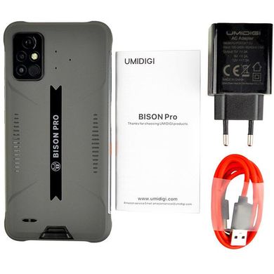 Смартфон UMIDIGI Bison Pro 4/128GB Storm Grey фото