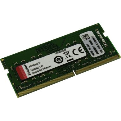 Оперативная память Kingston DDR4 2666 16GB SO-DIMM (KCP426SS8/16) фото