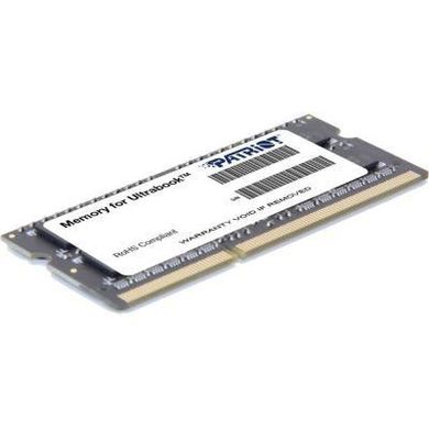 Оперативная память PATRIOT 4 GB SO-DIMM DDR3L 1600 MHz (PSD34G1600L2S) фото