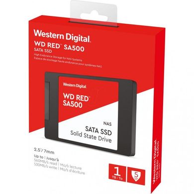 SSD накопичувач WD Red SA500 1 TB (WDS100T1R0A) фото