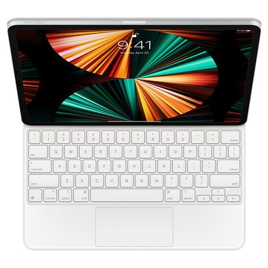 Чохол та клавіатура для планшетів Apple Magic Keyboard for iPad Pro 12.9" 5th gen. - White (MJQL3) фото