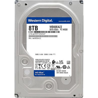Жесткий диск WD Blue 8 TB (WD80EAZZ) фото