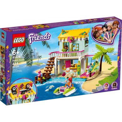 Конструктор LEGO LEGO Friends Пляжный домик 444 детали (41428) фото