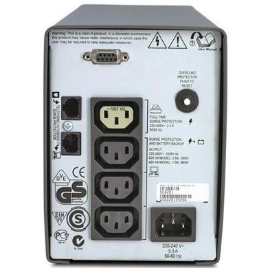 ДБЖ APC Smart-UPS SC 420VA (SC420I) фото