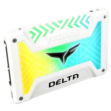 SSD накопитель TEAM T-Force Delta RGB White 250 GB (T253TR250G3C413) фото