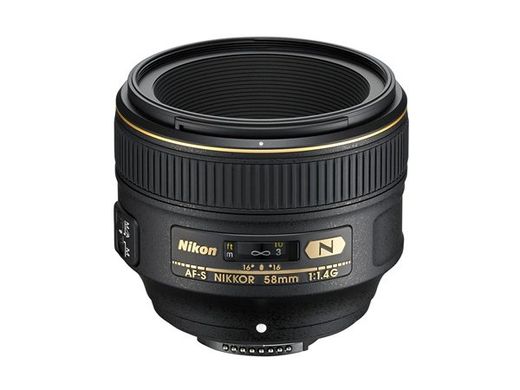 Объектив Nikon AF-S Nikkor 58mm f/1,4G (JAA136DA) фото