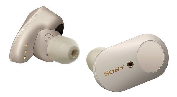 Навушники SONY WF-1000XM3SM SILVER (WF-1000XM3SM) фото