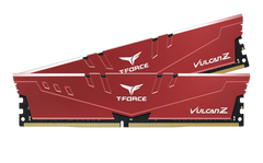 Оперативна пам'ять TEAM 16 GB (2x8GB) DDR4 3600 MHz Vulcan Z Red (TDZRD416G3600HC18JDC01) фото