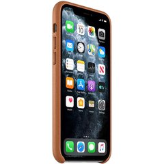 Apple iPhone 11 Pro Leather Case - Saddle Brown MWYD2 фото