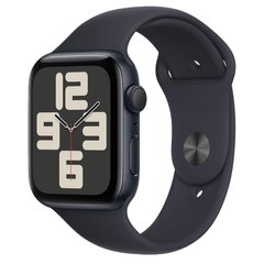 Смарт-часы Apple Watch SE 2 GPS 44mm Midnight Aluminium Case with Midnight Sport Band M/L (MRE93) фото