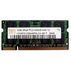 Оперативна пам'ять SK hynix 2 GB SO-DIMM DDR2 800 MHz (HYMP125S64CP8-S6) фото