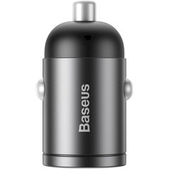 Зарядний пристрій Baseus Tiny Star Mini PPS Car Charge USB Type-C Port 30W Gray (VCHX-B0G) фото