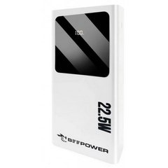 Power Bank BeePower BP-30PD 30000mAh 22.5W PD White фото