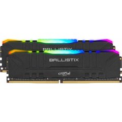 Оперативная память Crucial 16 GB (2x8GB) DDR4 3600 MHz Ballistix RGB Black (BL2K8G36C16U4BL) фото