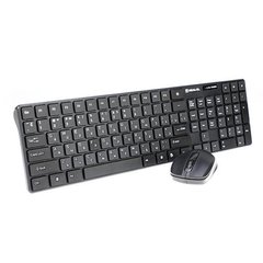 Комплект (клавіатура+миша) REAL-EL Comfort 9010 Kit Black USB (EL123100034)