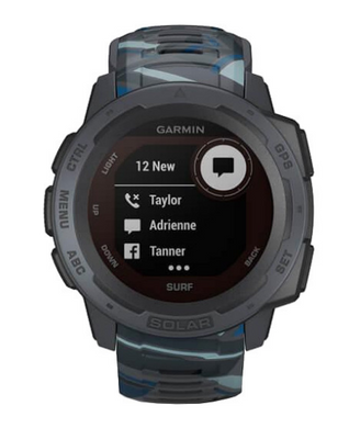 Смарт-часы Garmin Instinct Solar Surf Edition Pipeline (010-02293-07/010-02293-17) фото