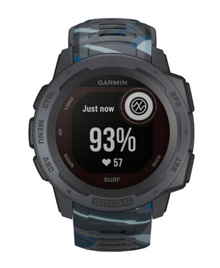 Смарт-часы Garmin Instinct Solar Surf Edition Pipeline (010-02293-07/010-02293-17) фото