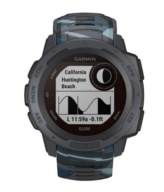 Смарт-часы Garmin Instinct Solar Surf Edition Pipeline (010-02293-07/010-02293-17) фото