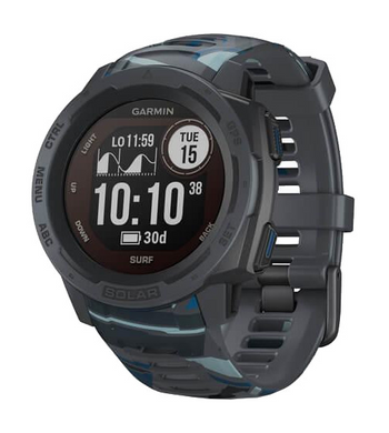 Смарт-часы Garmin Instinct Solar Surf Edition Pipeline (010-02293-07/010-02293-17) фото