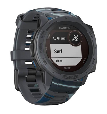 Смарт-часы Garmin Instinct Solar Surf Edition Pipeline (010-02293-07/010-02293-17) фото