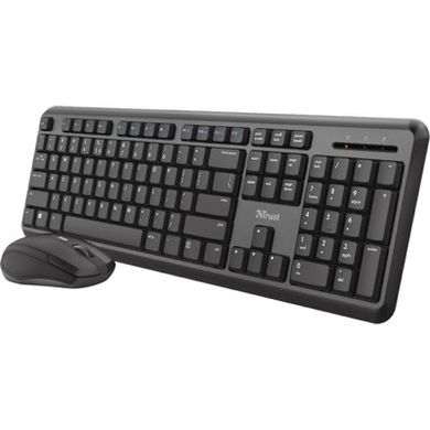 Комплект (клавіатура+миша) Trust ODY WRL Keyboard & Mouse RU (24159) фото