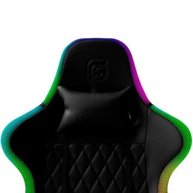Геймерское (Игровое) Кресло GamePro Hero RGB black (GC-700) фото