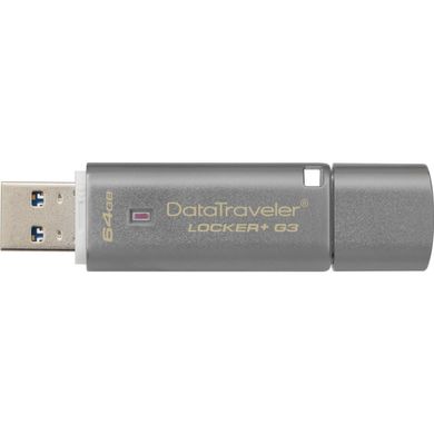 Flash память Kingston 64 GB DataTraveler Locker+ G3 DTLPG3/64GB фото