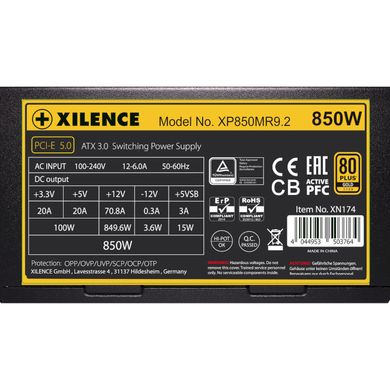 Блок питания XILENCE Performance X+ 850W (XP850MR9.2) фото