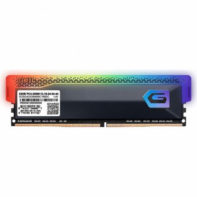Оперативна пам'ять Geil 16 GB (2x8GB) DDR4 3600 MHz Orion RGB Titanium Gray (GOSG416GB3600C18BDC) фото