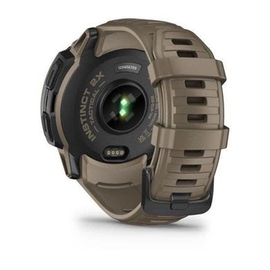 Смарт-часы Garmin Instinct 2X Solar - Tactical Edition Coyote Tan (010-02805-12/02) фото
