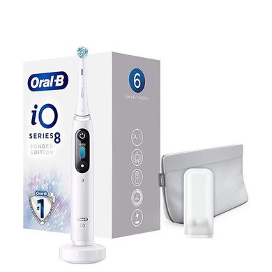 Електричні зубні щітки Oral-B iO Series 8 White Alabaster iO M8.3A1.1B фото