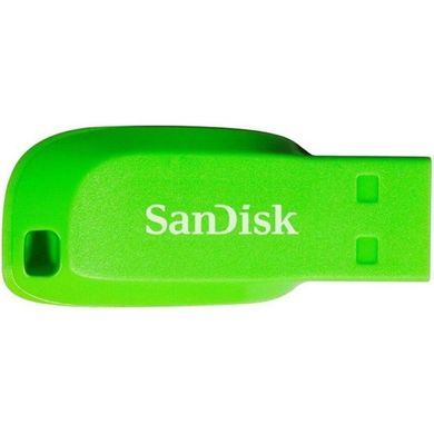 Flash память SanDisk 32 GB Cruzer Blade USB 2.0 Green (SDCZ50C-032G-B35GE) фото