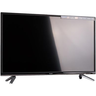 Телевізор Bravis LED-32E3000 Smart + T2 Black фото