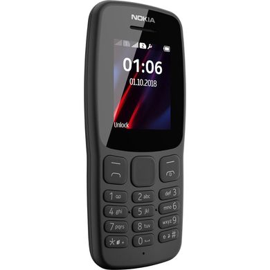 Смартфон Nokia 106 New DS Grey (16NEBD01A02) фото