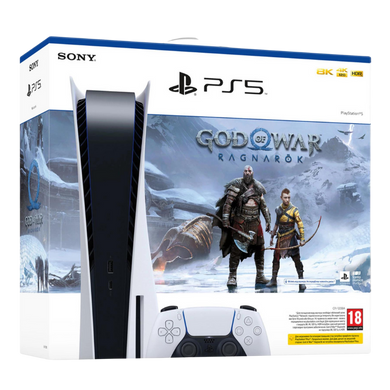Игровая приставка Sony PlayStation 5 825GB God of War Ragnarok Bundle фото