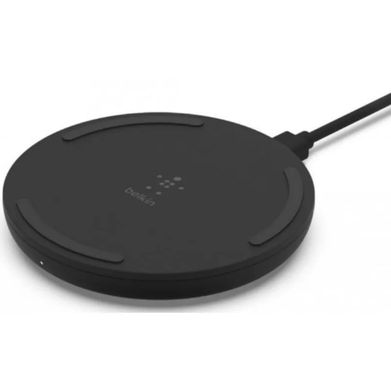 Зарядное устройство Belkin Pad Wireless Charging Qi 10W Black (WIA001VFBK) фото