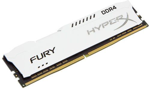 Оперативная память Kingston 8 GB DDR4 2666 MHz HyperX Fury White (HX426C16FW2/8) фото