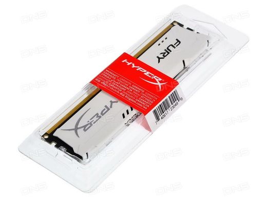 Оперативная память Память Kingston 4 GB DDR3 1600 MHz HyperX FURY (HX316C10FW/4) фото