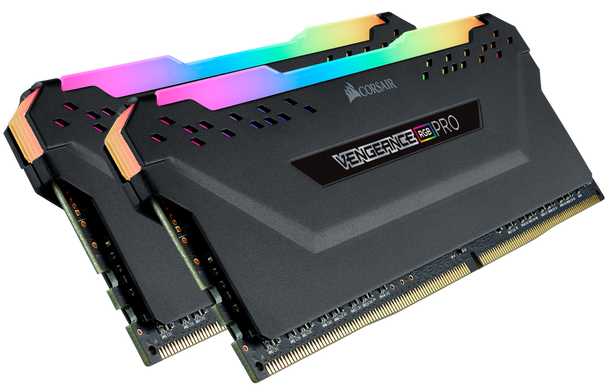 Оперативная память Corsair 32 GB (2x16GB) DDR4 3600 MHz Vengeance RGB Pro (CMW32GX4M2D3600C18) фото