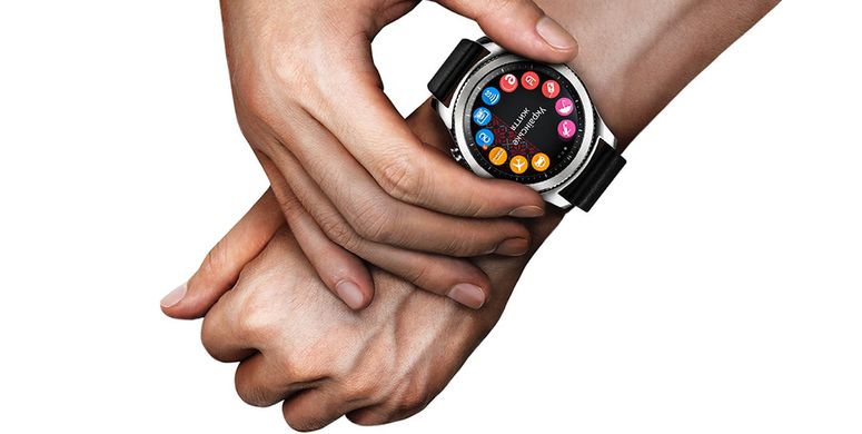Смарт-часы Samsung RM-760 Gear S3 Frontier (SM-R760NDAA) фото