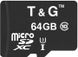 T&G 64 GB microSDXC Class 10 UHS-I (U3) TG-64GBSDU3CL10-00 подробные фото товара
